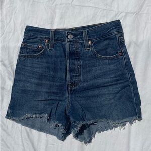 Levi’s Ribcage Denim Shorts
